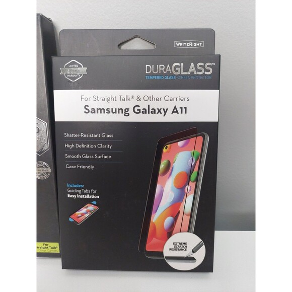 Body Glove Slim Cell Phone Case & Dura Glass Screen Protector Samsung Galaxy A11 - Picture 3 of 4